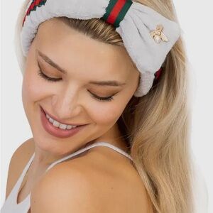 Stylish Fuzzy Headbands with Bee Charm